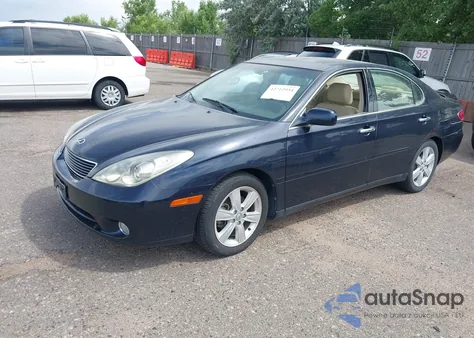 2005 Lexus Es 330 from USA, damaged, VIN JTHBA30G755066946
